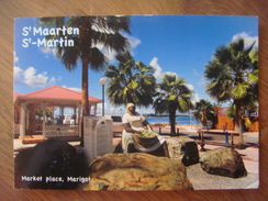 FRANCE - GUADELOUPE - Antilles Françaises - SAINT MARTIN - Market Place Marigot - Sine Maarten Nederlands Antilles - Saint Martin