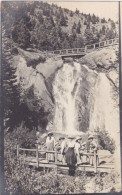 Helen Hunt Falls Near Colorado Springs CO, Woman Poet Native American Activist, C1910s Vintage Real Photo Postcard - Colorado Springs