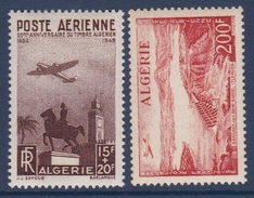 Algérie Poste Aérienne N°13/14 - Neuf ** Sans Charnière - Superbe - Airmail