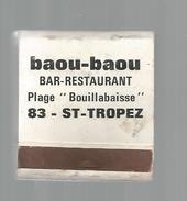 G-I-E, Tabac, Boites, Pochette D'ALLUMETTES, Publicité, 2 Scans  , Hôtel De La Croix Blanche , Charente , Chabanais - Matchbox Labels