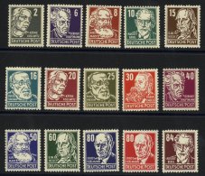 1952-53 Personalities Set (Wmk E30) UM, SG.E82/96. (15) Cat. £500 - Sonstige & Ohne Zuordnung