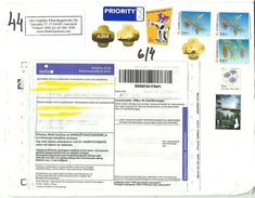 FINNLAND Finland  2017 Money Pure!! Registered Cover To Estonia Stamps Remained Mint!! - Covers & Documents