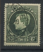 20F Ø  Montenez  Roi Albert De Belgique  Bon Ex. Oblitéré  Cote 25 Euros  Ø De 1934 - 1929-1941 Grande Montenez