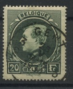 20F Ø  Montenez  Roi Albert De Belgique  Bon Ex. Oblitéré 1934 Cote 25 Euros - 1929-1941 Grande Montenez