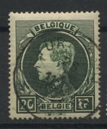 20F Ø  Montenez  Roi Albert De Belgique  Bon Ex. Oblitéré 1934 Cote 25 Euros - 1929-1941 Grande Montenez