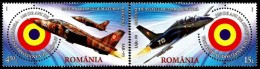 Romania - 2016 - Aviation Anniversaries - From Coanda To F-16 - Mint Stamp Set - Ungebraucht