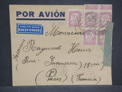 ESPAGNE - Enveloppe De Barcelone Pour Paris En 1938 Avec Censure - L 6960 - Marques De Censures Républicaines