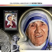Sierra Leone. 2017 Mother Teresa. (202b) - Mother Teresa
