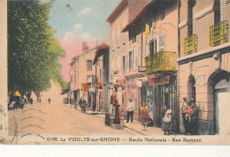 07 // LA VOULTE SUR RHONE    Route Nationale, Rue Rampon  6106  / POMPE A ESSENCE - La Voulte-sur-Rhône