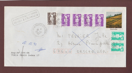 2617-18-19 De 1990 - Adresse Fantaisiste - M. FEVRIER à ORSCHWILLER. 67 - Retour Cachet De SELESTAT - Voir Les 2 Scannes - Gebraucht