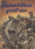 Buch WK II Flakartillerie Greift An Lange, Curt V. 1941 Verlag Scherl 127 Seiten Viele Abbildungen II (Einband Besch&aum - Non Classificati
