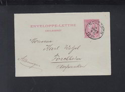 Enveloppe-Lettre 1895 Mouscron - Enveloppes