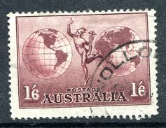 Australia 1934-48 Hermes - Wmk. CofA - P.13½ X 14 - Thin Paper - Used (SG 153b) - Oblitérés