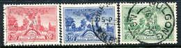 Australia 1936 Centenary Of South Australia Set Used (SG 161-163) - Gebruikt