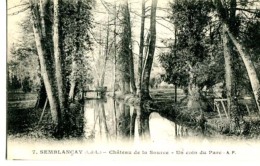 D37 - Semblançay -Chäteau De La Source - Un Coin Du Parc  : Achat Immédiat - Semblançay