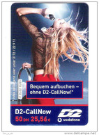 Germany - D2 Vodafone - Call Now Card - Girl - V35.02 - Date 11/03 - Cellulari, Carte Prepagate E Ricariche