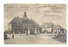 KEMPEN Lehrer Seminar - Armée Belge D'occupation 1919 - Vers Stavelot (b203) - Krefeld