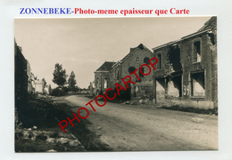 ZONNEBEKE-PHOTO Allemande-Guerre 14-18-1 WK-BELGIEN-Flandern-Militaria- - Zonnebeke