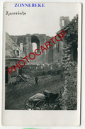 ZONNEBEKE-Carte Photo Allemande-Guerre 14-18-1 WK-BELGIEN-Flandern-Militaria- - Zonnebeke