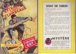 C1 Christian GUY Retraite Sans Flambeaux 1956 EO Un Mystere EPUISE - Presses De La Cité