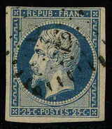 FRANCE - YT 10 - PRESIDENCE - LOUIS NAPOLEON - TIMBRE OBLITERE - 1852 Louis-Napoleon