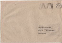 5130FM- FREE POSTAL OFFICE CORRESPONDENCE, COVER, 1987, TURKEY - Covers & Documents