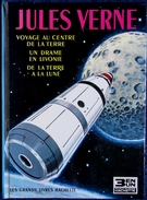 J. Verne - Voyage Au Centre De La Terre / Un Drame En Livonie / De La Terre à La Lune - Éditions Hachette /3 EN UN -1968 - Hachette