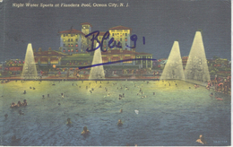 OCEAN CITY WATER SPORTS AT FLANDERS POOL 1954 - Ocean City