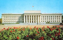 Kyrgyzstan - Bishkek Frunze - Building Of The Central Committee Of The Communist Party - Printed 1970 - Kirghizistan