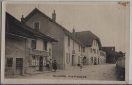 Daillens - Rue Principale - Animee - Photo: Steigmeier - Daillens