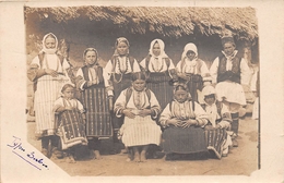 ¤¤   -   SERBIE   -  Carte-Photo  -  Groupes De SERBES En 1917     -   ¤¤ - Serbien