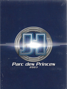 CD  Johnny Hallyday  "  Parc Des Princes 2003  "  Promo - Collectors