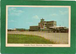 West Virginia Charleston Kanawha Airport Administration Building CPA  Année 1950 - Charleston