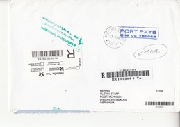 Vaticano - Raccomandata In Franchigia Postale - Briefe U. Dokumente