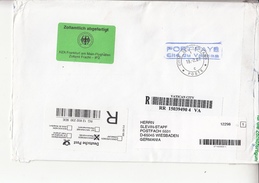 Vaticano - Raccomandata In Franchigia Postale - Covers & Documents