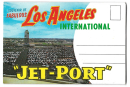 Etats-Unis - California - Californie - Aviation - Avions - Aéroport - Jet Port -Dépliant 10 Vues (une De Chaque Côté X 5 - Cuadernillos Turísticos