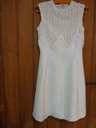 Robe Blanche Sans Manche - Mariage