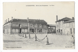 GIVRY En ARGONNE (cpa 51)   La Place -  - L 1 - Givry En Argonne