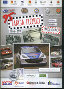 X 95 TARGA FLORIO - HISTORIC RALLY 2011 PROGRAMMA UFFICIALE CON TIMBRO FILATELICO UFFICIALE - Motores
