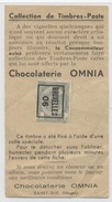 88  -  SAINT DIE  -   Chocolaterie OMNIA  - Timbre  " BRUXELLES " - - Sonstige & Ohne Zuordnung