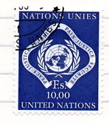 63 - NAZIONI UNITE ONU Ginevra 1969 , Unificato N. 13  Usato - Gebraucht