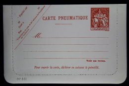 France Carte Lettre Pneu   Type  V15 + V 16 + V 17 , 3 + 8.40 + 12 Franc - Pneumatic Post