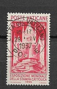 1936 USED Vaticano - Oblitérés