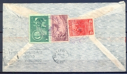 CUBA 1947 , LA MAYA ( ORIENTE ) - KANSAS , SOBRE CIRCULADO - Storia Postale