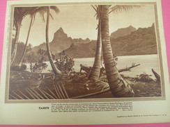 Grde Image Pédagogique/31 X 24 Cm/France D'Outremer/ TAHITI /G Lang/Vers 1950  GRAV213 - Other & Unclassified