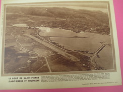 Grde Image Pédagogique/31 X 24 Cm/France D'Outremer/Le Port De St Pierre (St Pierre Et Miquelon /G Lang/Vers1950 GRAV225 - Sonstige & Ohne Zuordnung