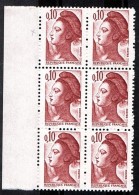 1982 - Variété - Absence De Perforation (Blind Zahn) - N° 2179 - Neufs ** - Type Liberté - Unused Stamps