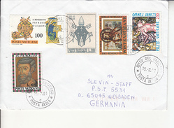 Vaticano - 2001 - Busta Per L'estero - Storia Postale