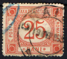 ROMANIA - 1898 - PACCHI POSTALI - USATO - Colis Postaux