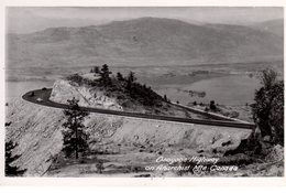 OSOYOOS, British Columbia , Canada, Osoyoos Highway On Anarchist Mountain, Old RPPC - Osoyoos